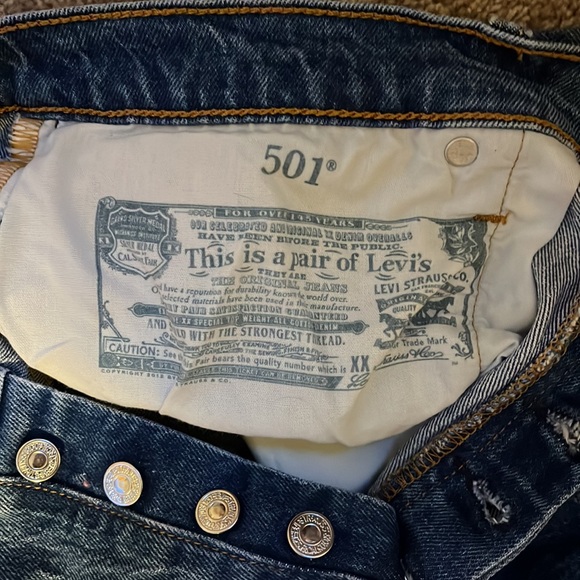 levi’s 501 shorts - Picture 2 of 5